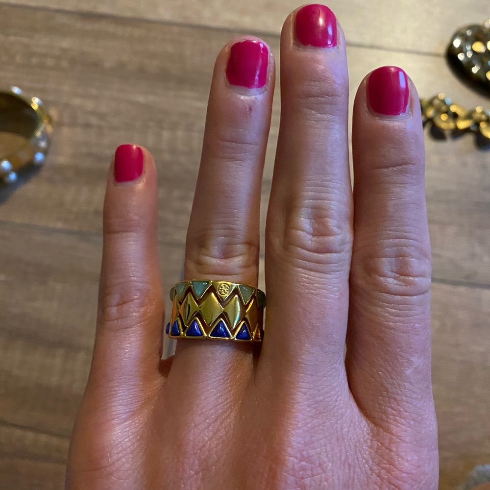 Tory Burch puzzle ring, nwot